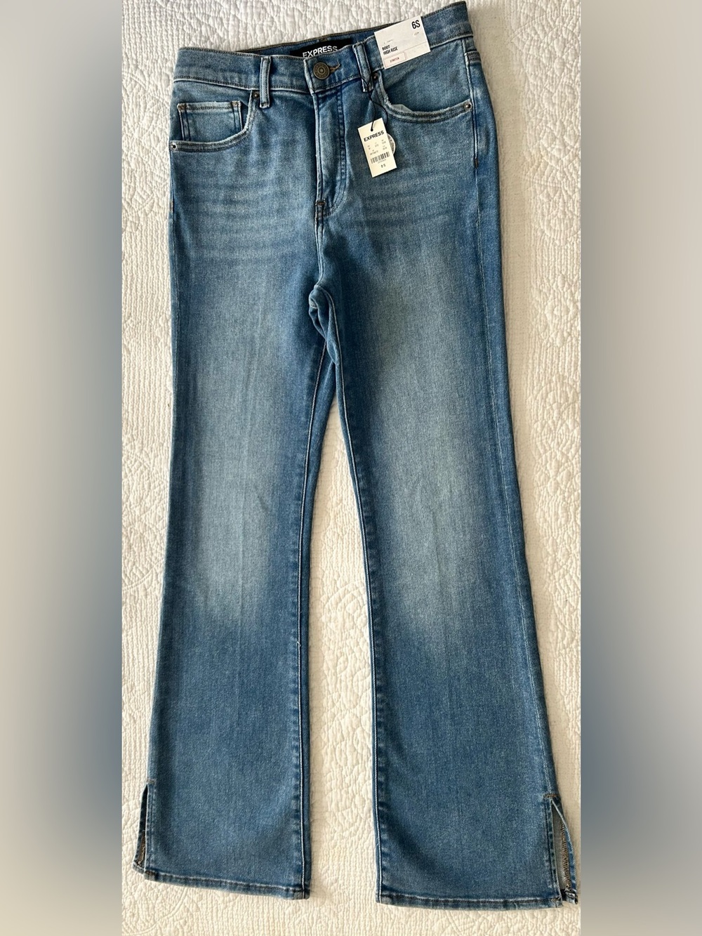 Express Women's Boot High Rise Stretch Jeans | Size 6S